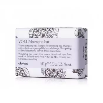 Твердый Шампунь для Придания Объема Тонким и Ослабленным Волосам Davines Volu Shampoo Bar