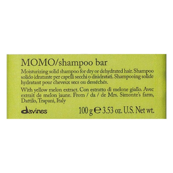 Твердый Шампунь для Увлажнения Сухих и Обезвоженных Волос Davines Momo Shampoo Bar
