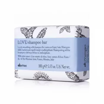 Твердый Шампунь для Выравнивания Жестких и Волнистых Волос Davines Love Shampoo Bar