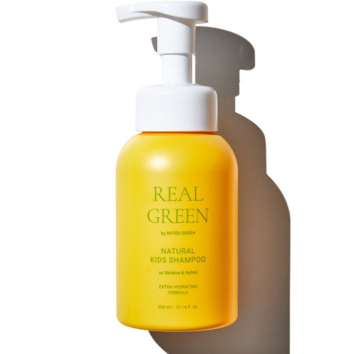 Детский Шампунь на Основе Натуральных Экстрактов Rated Green Real Green Natural Kids Shampoo