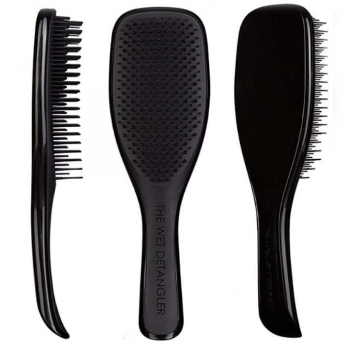 Расческа для Волос Tangle Teezer The Wet Detangler Liquorice Black Standard Size Hairbrush