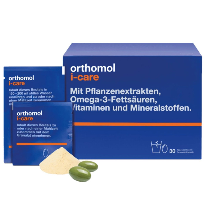 Витамины и Минералы Гранулы и Капсулы Orthomol I-Care (для профилактики и лечения вирусных и инфекционных заболеваний)