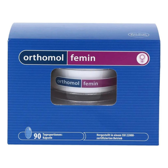 Мультивитаминный Комплекс для Женщин во Время Менопаузы Orthomol Femin