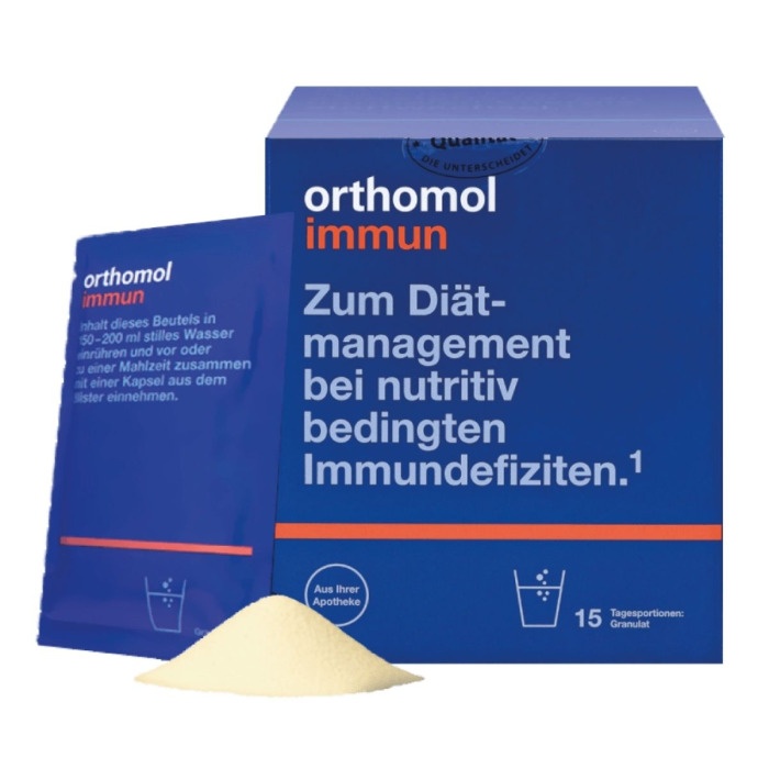Витаминный Комплекс для Восстановления Иммунитета в Гранулах Orthomol Immun