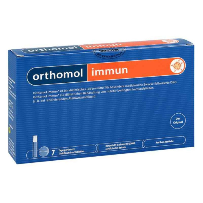 Витамины и Минералы для Восстановления Иммунной Системы Orthomol Immun