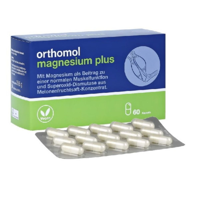 Витаминный Комплекс для Нормализации Работы Функции Мышц Orthomol Magnesium Plus
