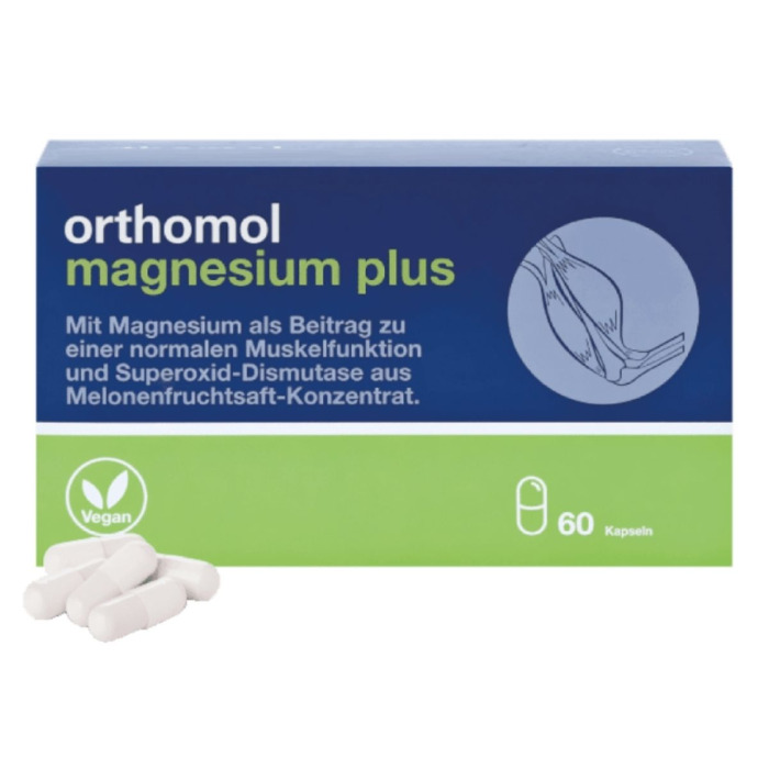 Витаминный Комплекс для Нормализации Работы Функции Мышц Orthomol Magnesium Plus