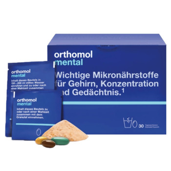 Витаминный Комплекс для Обмена Веществ и Умственной Деятельности Orthomol Mental