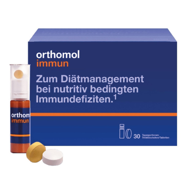 Витамины и Минералы для Восстановления Иммунной Системы Orthomol Immun 