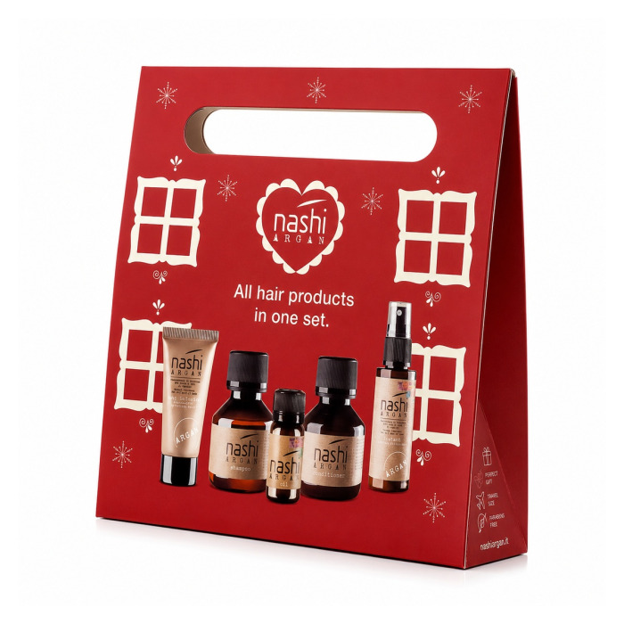 Подарочный набор для Волос Nashi Argan Christmas Try Me Set