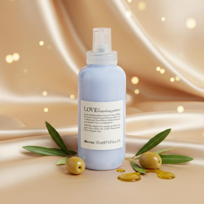 Термосыворотка для Разглаживания Непослушных и Волнистых Волос Davines Love Smoothing Perfector