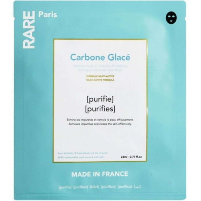 Очищающая Тканевая Маска Rare Paris Carbone Glacé Purifying Face Mask