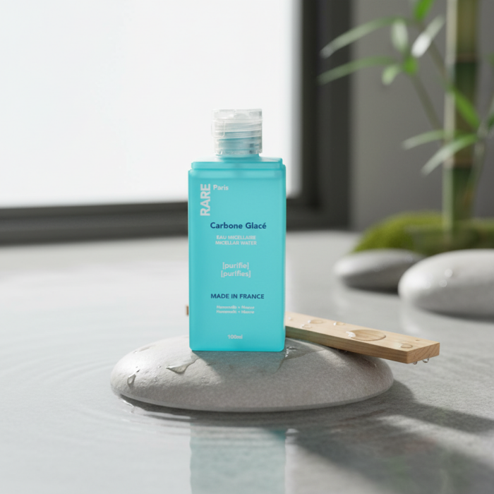 Мицеллярная Вода Rare Paris Carbone Glace Purifying Micellar Water