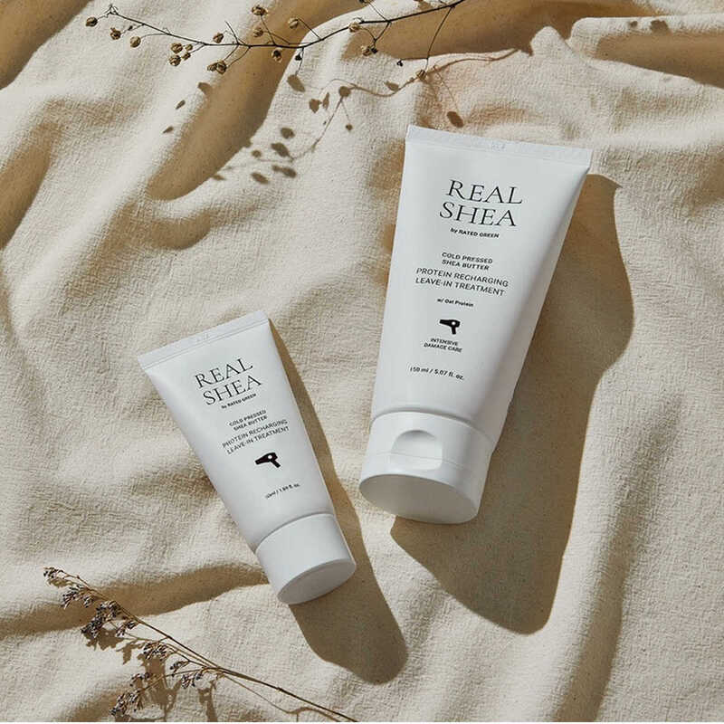 Восстанавливающий Термозащитный Крем для Волос Rated Green Real Shea Protein Recharging Leave-in Treatment