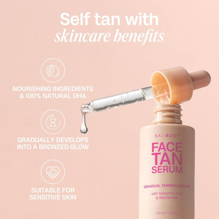 Сыворотка для Автозагара для Лица Bali Body Face Tan Serum