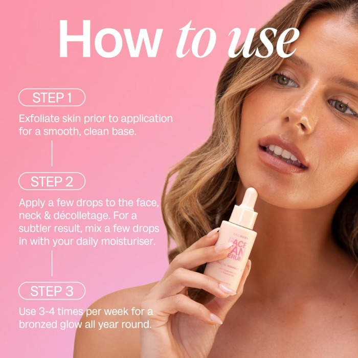 Сыворотка для Автозагара для Лица Bali Body Face Tan Serum