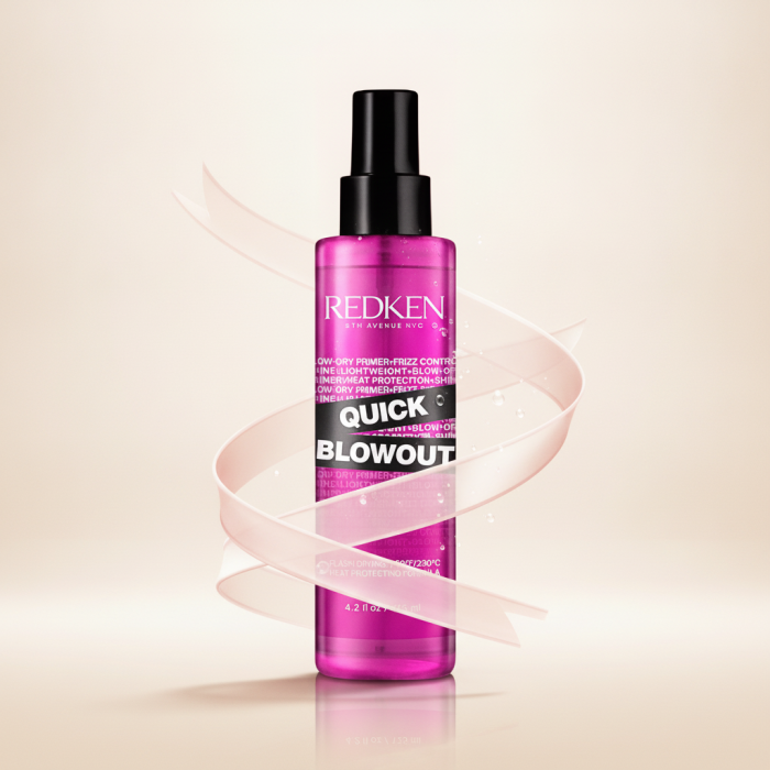 Спрей для Быстрой Сушки Волос Феном и Защиты при Термоукладке Redken Quick Blowout