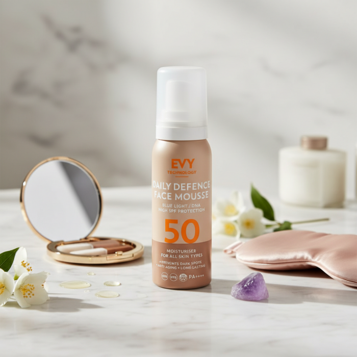 Ежедневный Защитный Мусс для Лица Evy Technology Daily Defence Face Mousse Spf 50