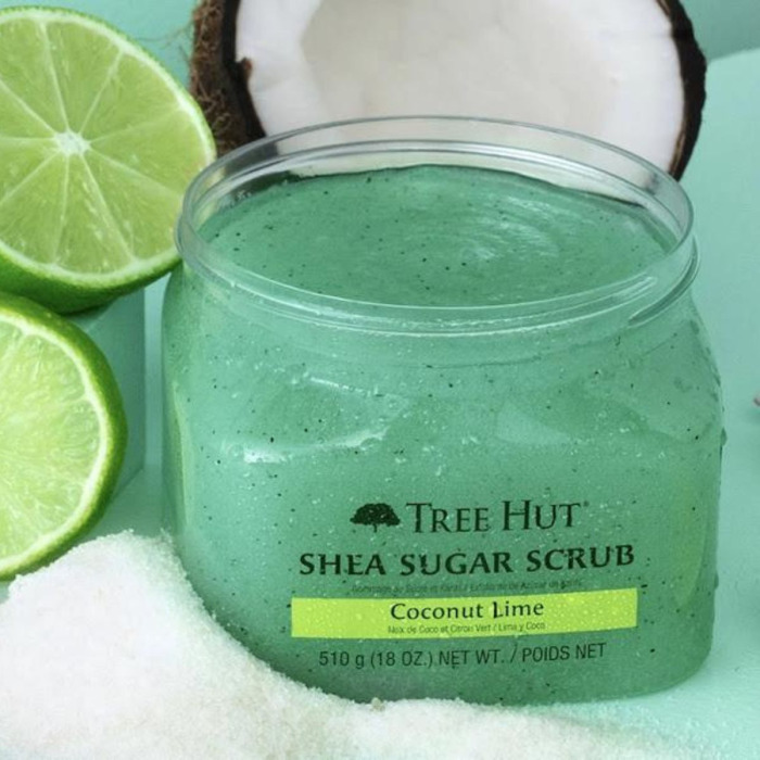 Сахарный Скраб для Тела с Ароматом Лайма Tree Hut Coconut Lime Sugar Scrub 