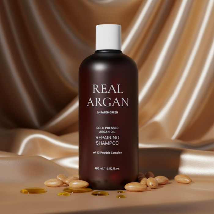 Восстанавливающий Шампунь с Аргановым Маслом Rated Green Real Argan Repairing Shampoo