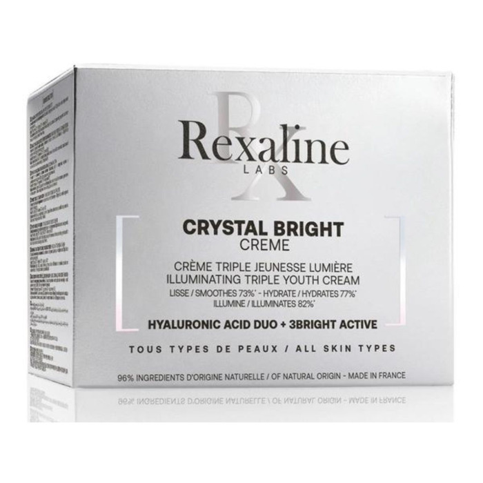 Омолаживающий Крем Тройного Действия для Сияния Кожи Rexaline Crystal Bright Illuminating Triple Youth Cream