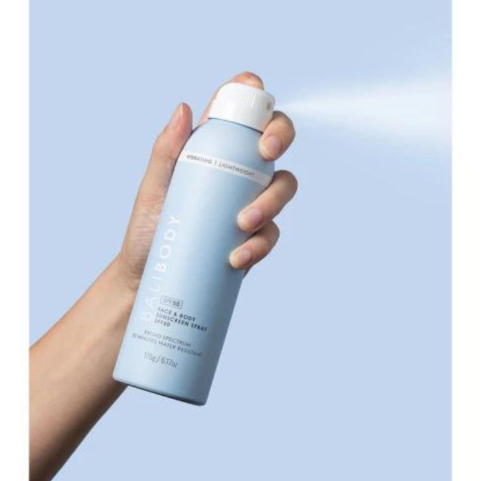 Солнцезащитный Спрей для Лица и Тела Bali Body Face and Body Sunscreen Spray SPF50+