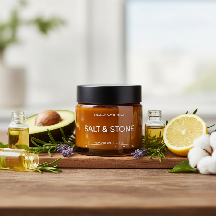Увлажняющий Крем со Скваланом Salt & Stone Squalane Facial Cream