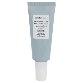 Крем с Тоном для Выравнивания Цвета Кожи Comfort Zone Sublime Skin Color Perfect SPF 50