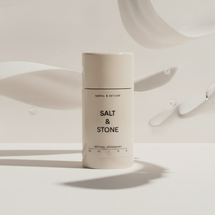 Натуральний Дезодорант с Ароматом Сандалового Дерева и Ветивера Salt & Stone Natural Deodorant Santal & Vetiver Formula №1