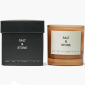 Соевая Свеча с Ароматом Черной Розы и Ветивера Salt & Stone Candle Black Rose & Vetiver