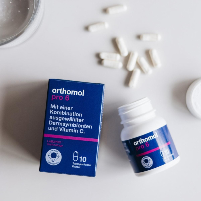 Комплекс Витаминов для Поддержки Микрофлоры Кишечника Orthomol Pro 6 