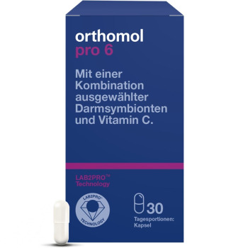 Комплекс Витаминов для Поддержки Микрофлоры Кишечника Orthomol Pro 6 