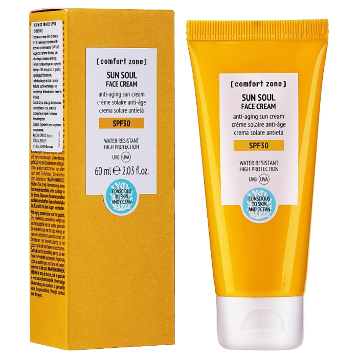 Солнцезащитный Крем для Лица Comfort Zone Sun Soul Face Cream SPF 30