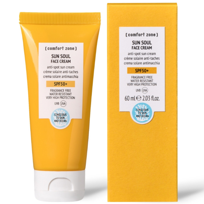 Солнцезащитный Крем для Лица Comfort Zone Sun Soul Face Cream SPF 50+