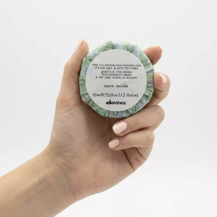 Эластик-Гель для Матовых Подвижных Текстур  Davines More Inside Medium Hold Finishing Gum 
