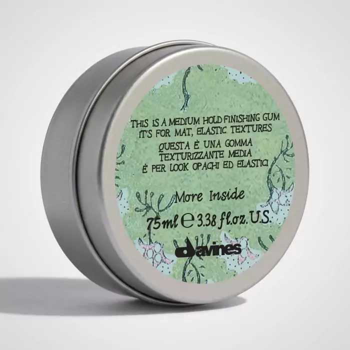 Эластик-Гель для Матовых Подвижных Текстур  Davines More Inside Medium Hold Finishing Gum 
