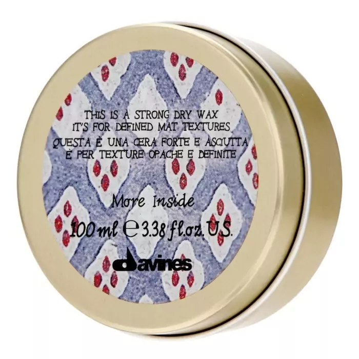 Сухой Воск для Текстурных Матовых Акцентов Davines More Inside Strong Dry Wax