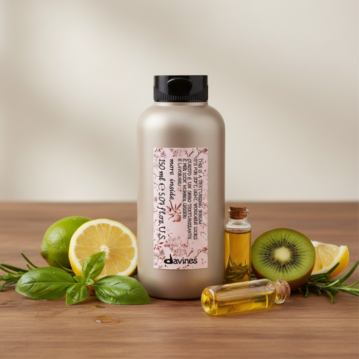 Текстурирующая Сыворотка для Блеска и Мягкости Волос Davines More Inside This Is A Texturizing Serum