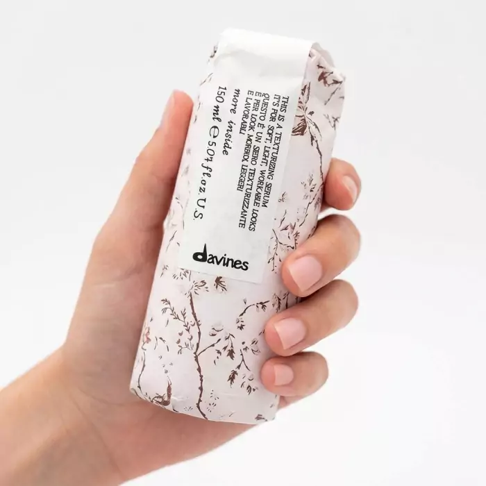 Текстурирующая Сыворотка для Блеска и Мягкости Волос Davines More Inside This Is A Texturizing Serum