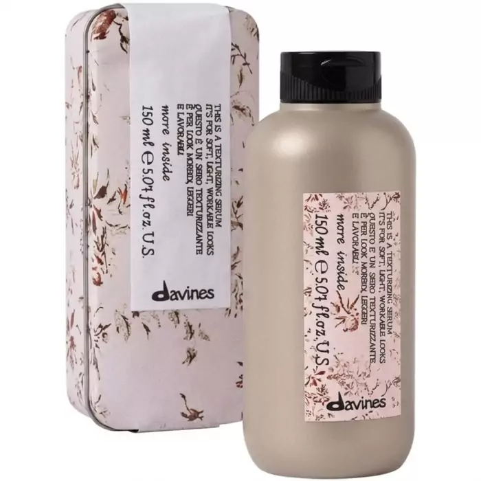Текстурирующая Сыворотка для Блеска и Мягкости Волос Davines More Inside This Is A Texturizing Serum