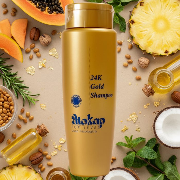 Фитошампунь Eliokap Top Level 24k Gold Shampoo pH 5.0