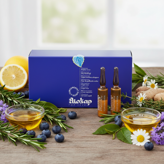 Фитоэссенция для Лечения Сухой Перхоти Eliokap Top Level Fitoessence Forfora Secca