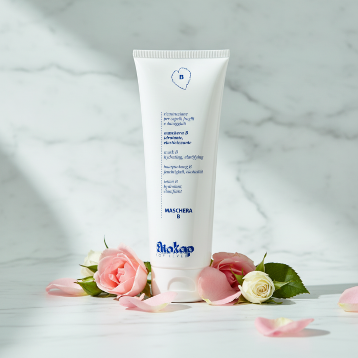 Маска для Волос «Реконструкция В» Eliokap Top Level Maschera B Idratante Elasticizzante