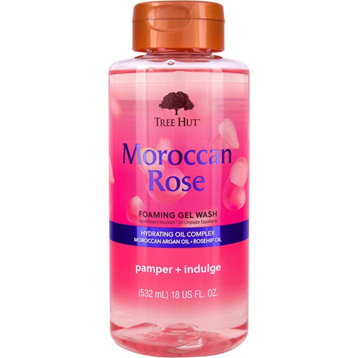 Гель для Душа с Ароматом Марокканской Розы Tree Hut Moroccan Rose Foaming Gel Wash