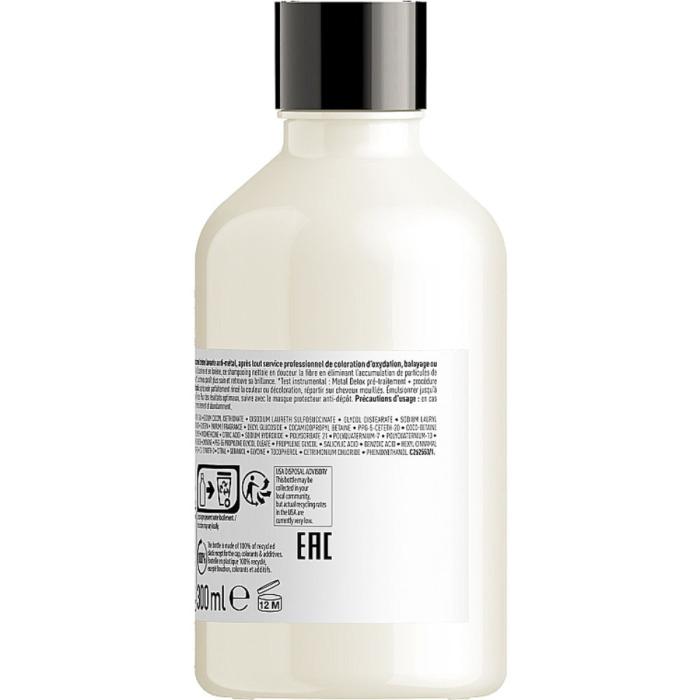 Шампунь для Предотвращения Металлических Накоплений в Волосах После Окрашивания и Осветления L'oreal Professionnel Serie Expert Metal Detox Shampoo