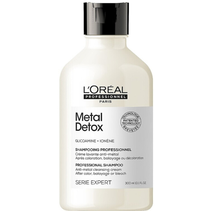 Шампунь для Предотвращения Металлических Накоплений в Волосах После Окрашивания и Осветления L'oreal Professionnel Serie Expert Metal Detox Shampoo