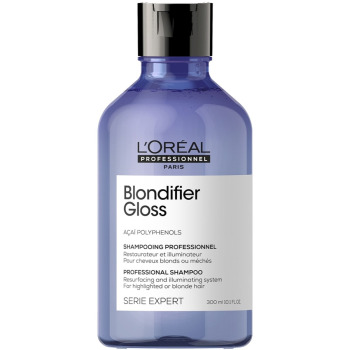 Шампунь для Сияния Волос, Окрашенных в Оттенки Блонд L'oreal Professionnel Serie Expert Blondifier Gloss Shampoo Шампунь для Сияния Волос, Окрашенных в Оттенки Блонд L'oreal Professionnel Serie Expert Blondifier Gloss Shampoo