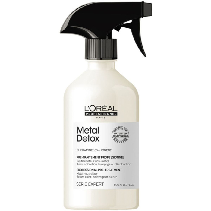 Спрей для Предотвращения Металлических Накоплений в Волосах После Окрашивания и Осветления L'oreal Professionnel Serie Expert Metal Detox Pre-Treatment Spray