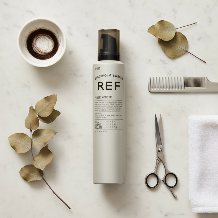 Мусс для Волос с Укрепляющими Волокнами REF Fiber Mousse № 345