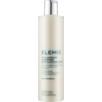 Elemis Sea Lavender and Samphire Bath and Shower Milk Молочко для Душа и Ванны Морская Лаванда и Фенхель 300 ml